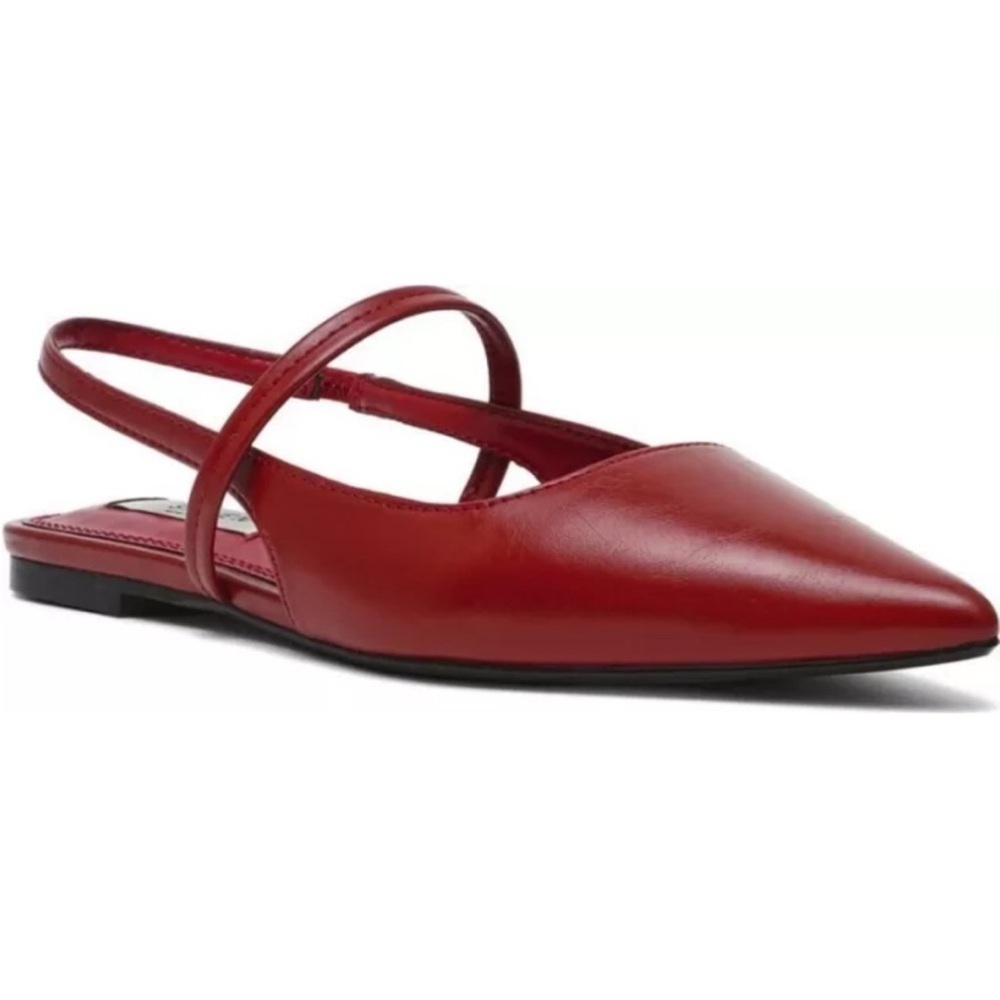 STEVEN by Steve‎ Madden Deep Red Mallory Flat Size 8.5